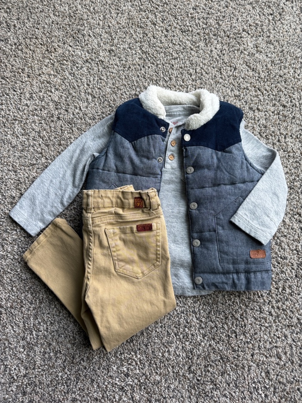 Bundle! 7 For All Mankind Kids Set Outfit - 3T
